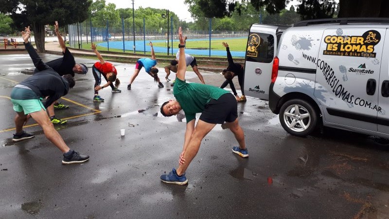 Stretching grupal